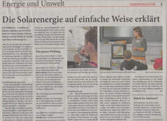 Die Solarenergie auf einfache Weise erklärt